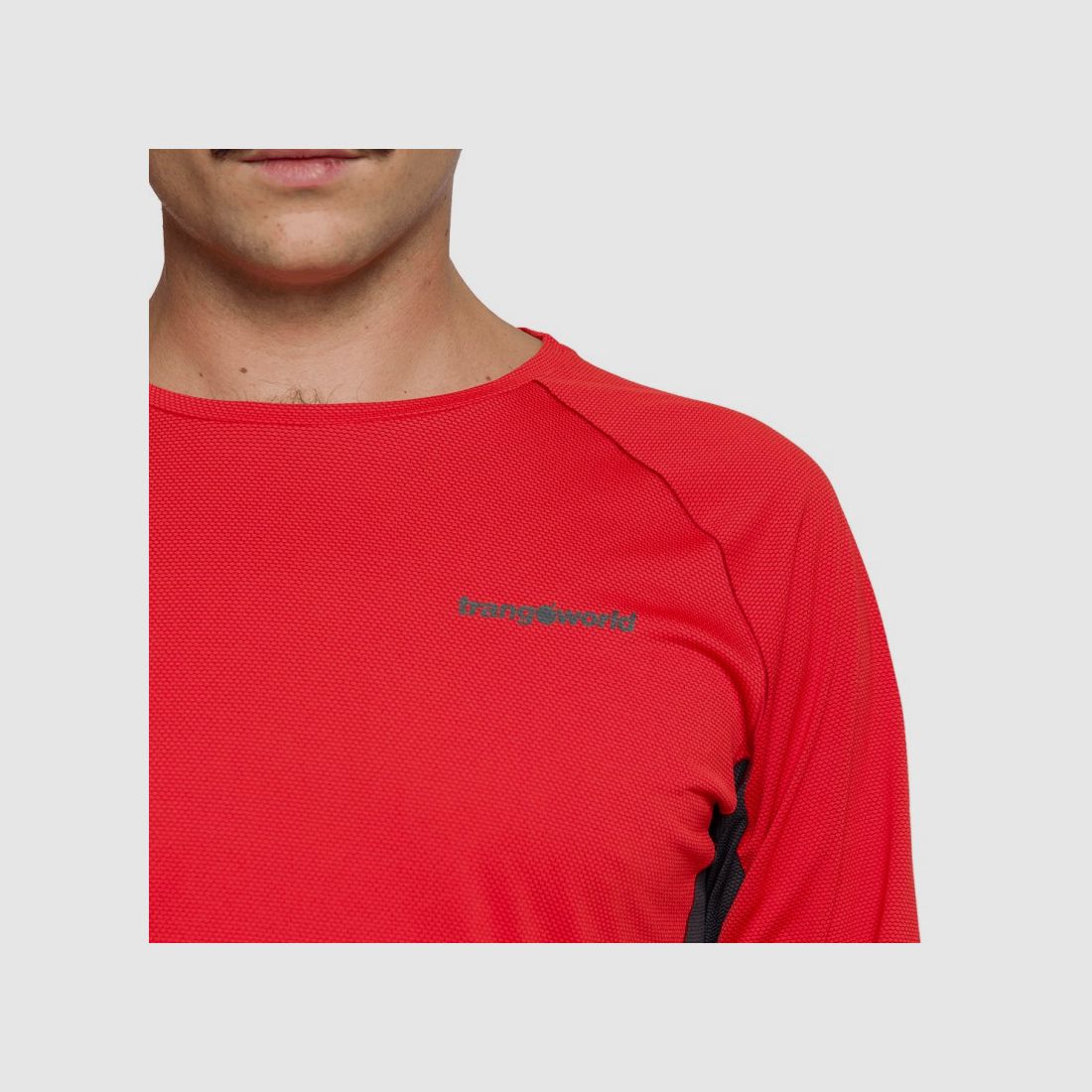 Trangoworld T-SHIRT RIMONT ROT/ANTRACIT, Bild 5 von 6