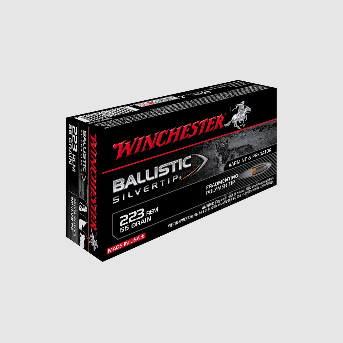 Winchester Ballistic Silvertip 55grs - 20 Stk.