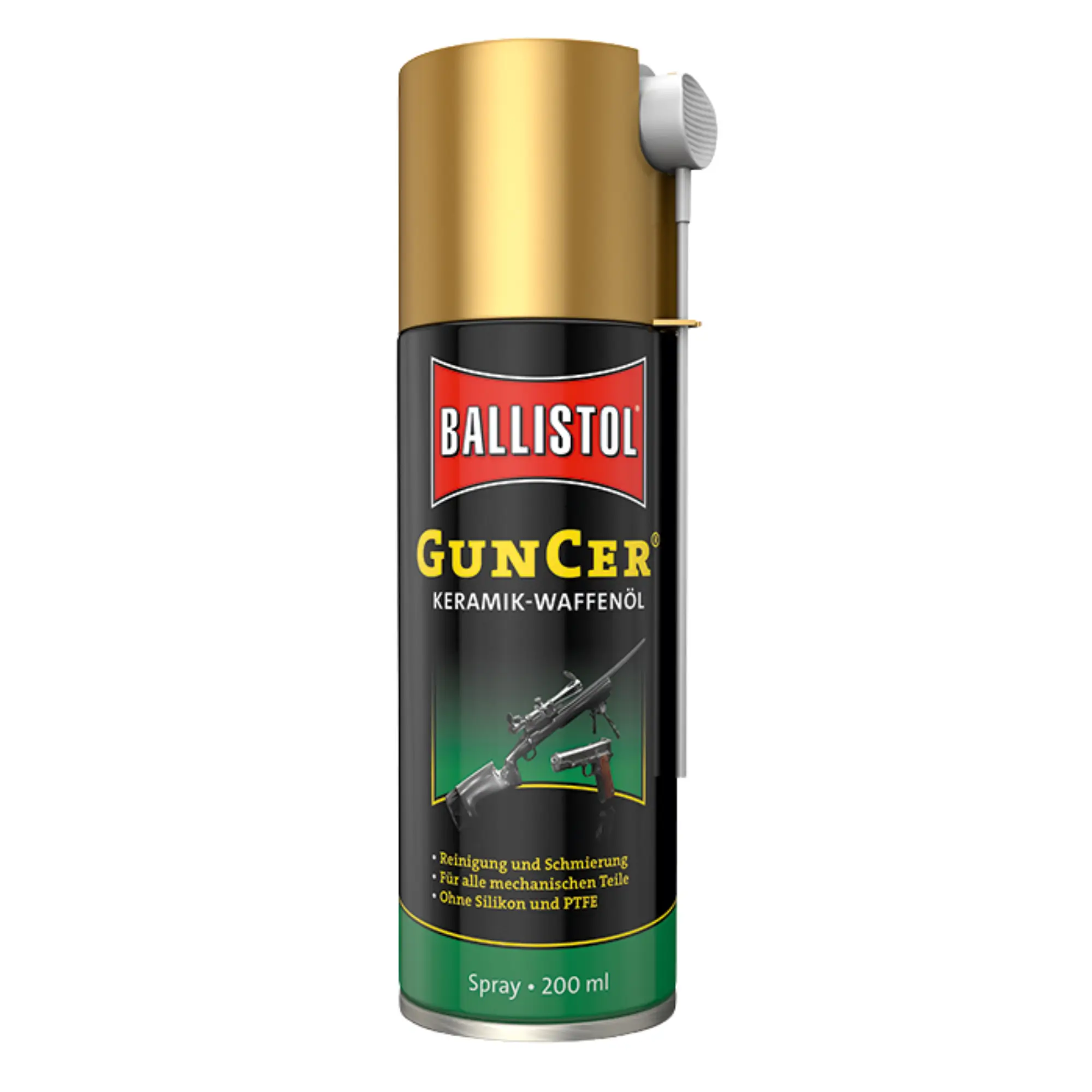 Ballistol GunCer Ceramic Gun Oil Spray (200 ml)