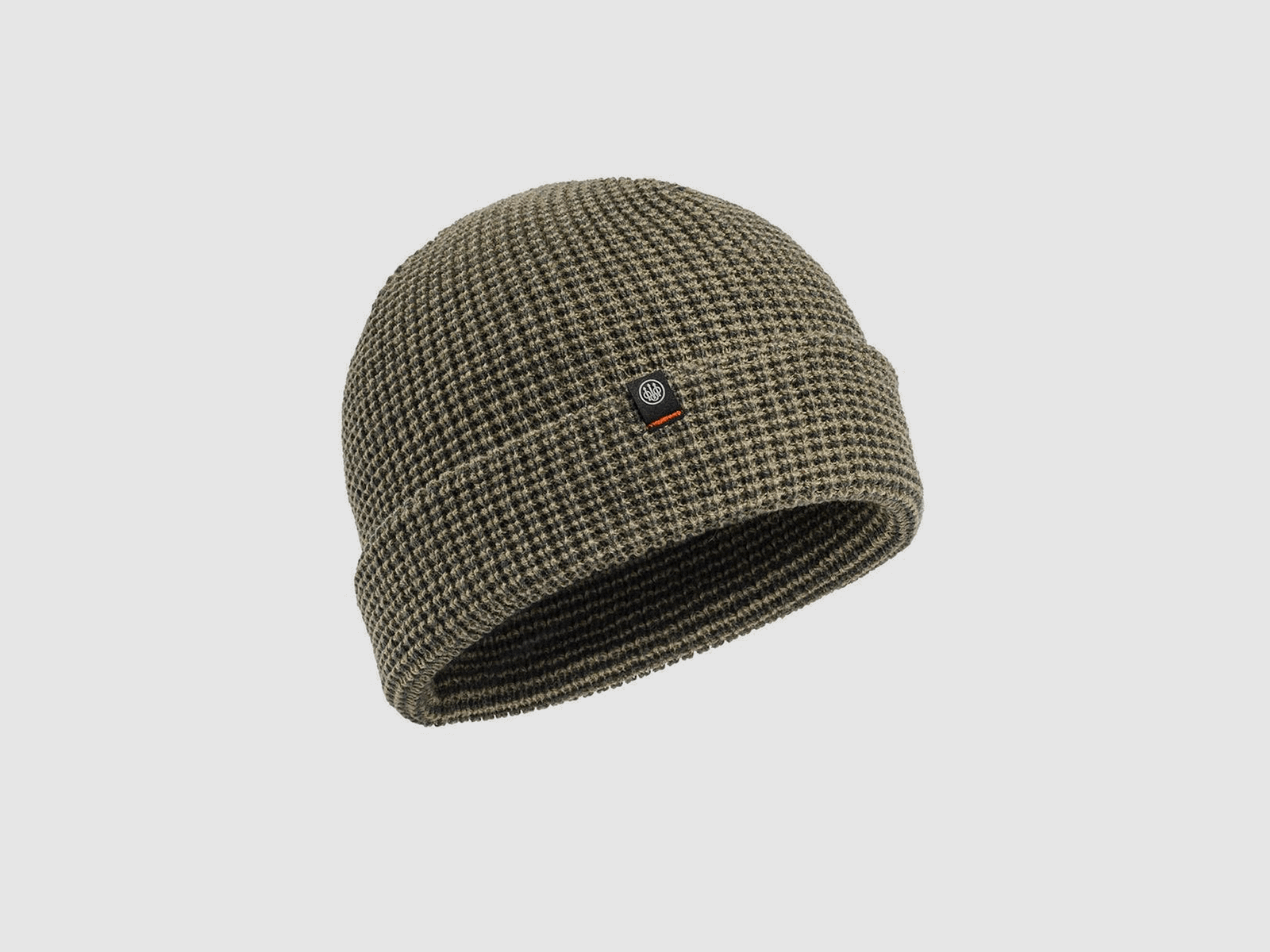 HUT – BERETTA – SHORE BEANIE Grün Stein & Rinde