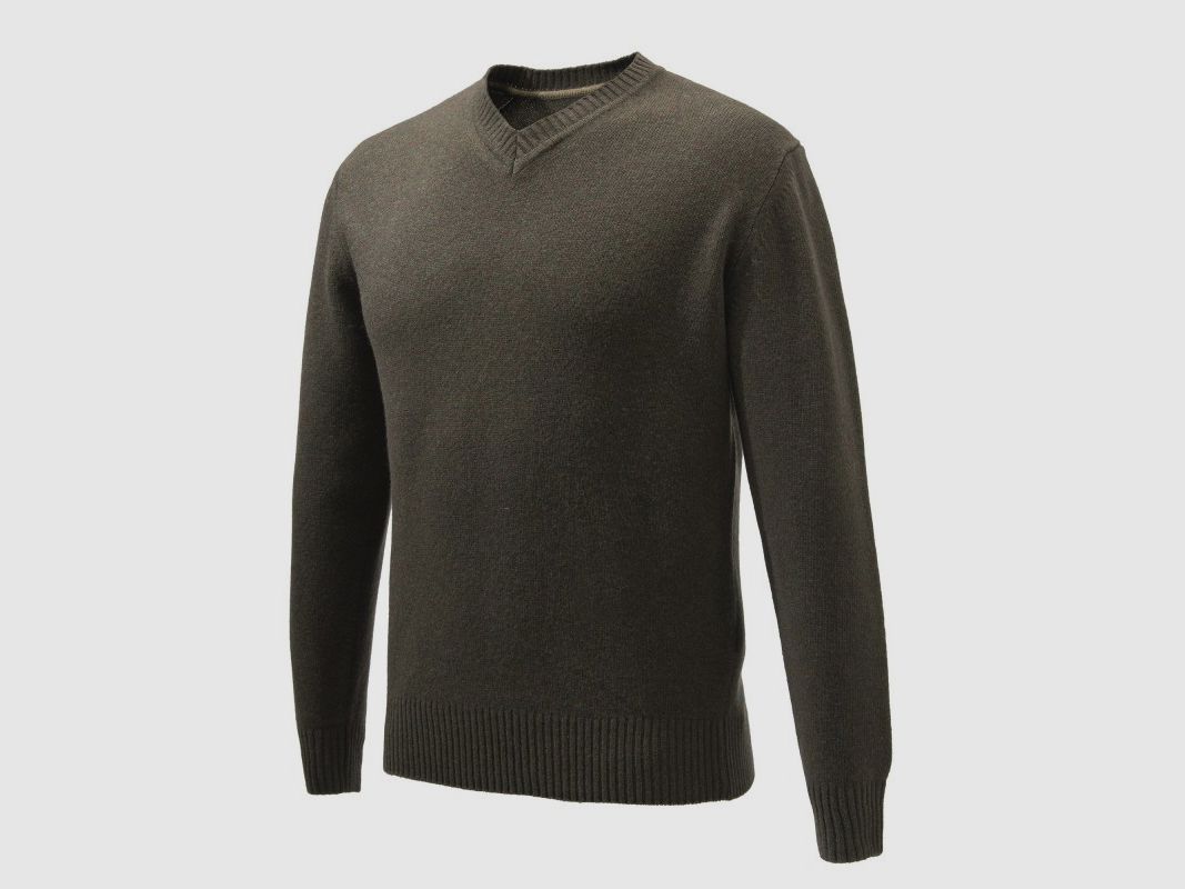 Beretta Pheasant V-Neck Pullover Grün