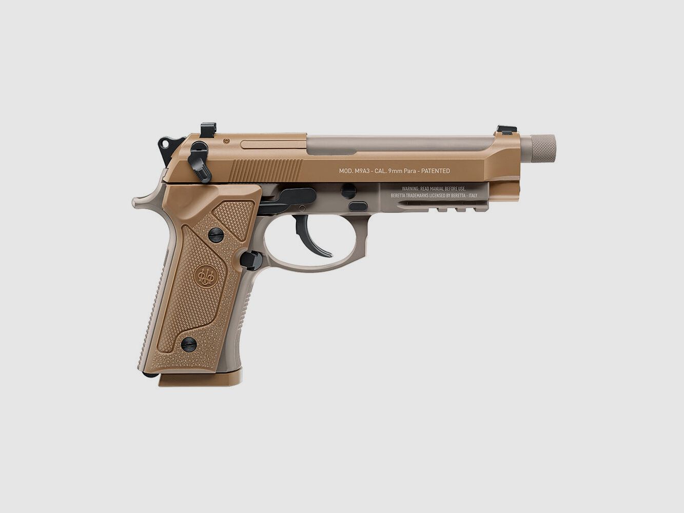 UMAREX	 Beretta M9 A3 CO2 Pistole CBB 6mm BB FDE