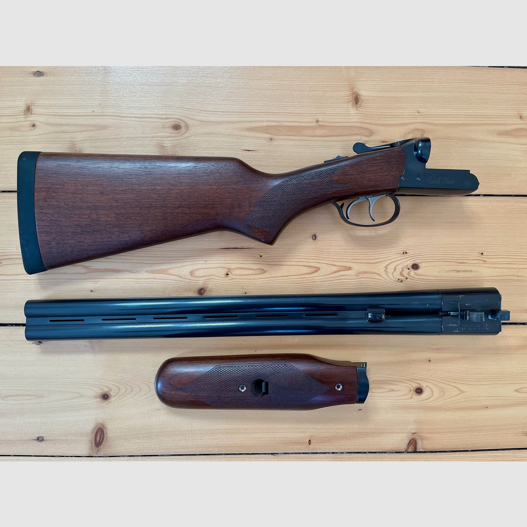 Stoeger Coach Gun Kaliber 12/70 Doppelflinte Kutscherflinte Querflinte Flinte