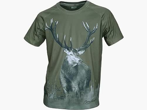 Benisport Technisches T-Shirt Hirsch Kurzarm – Größe XL