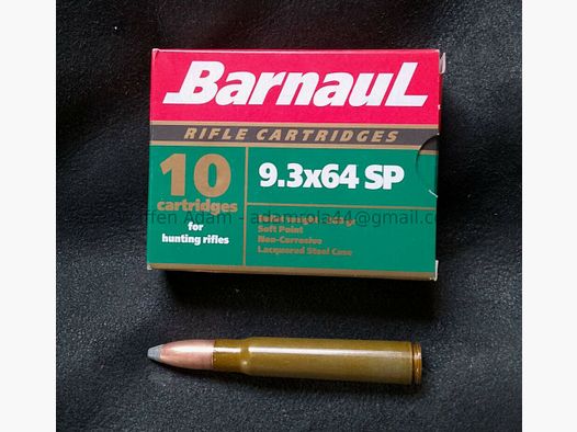 Bernaul 268gr Soft Point, Non Corrosive