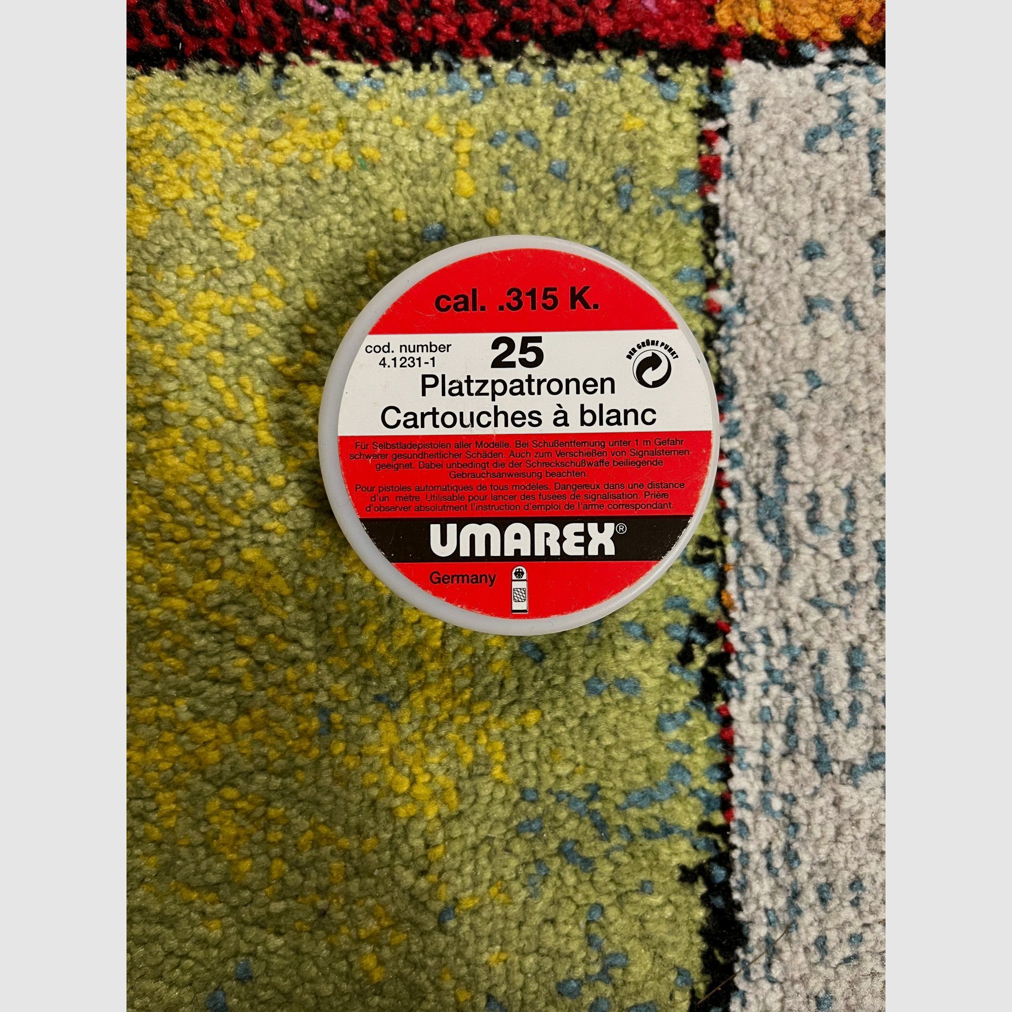 Umarex cal. .315 k cartouches à blanc - Collectionneur