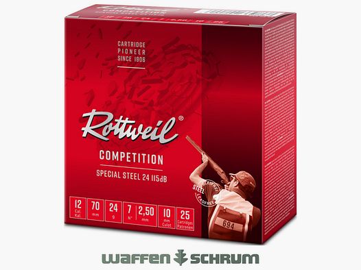 Rottweil Special Steel Trap 24 115dB 12/70 (Sound Reduced) 2.5mm - 24g