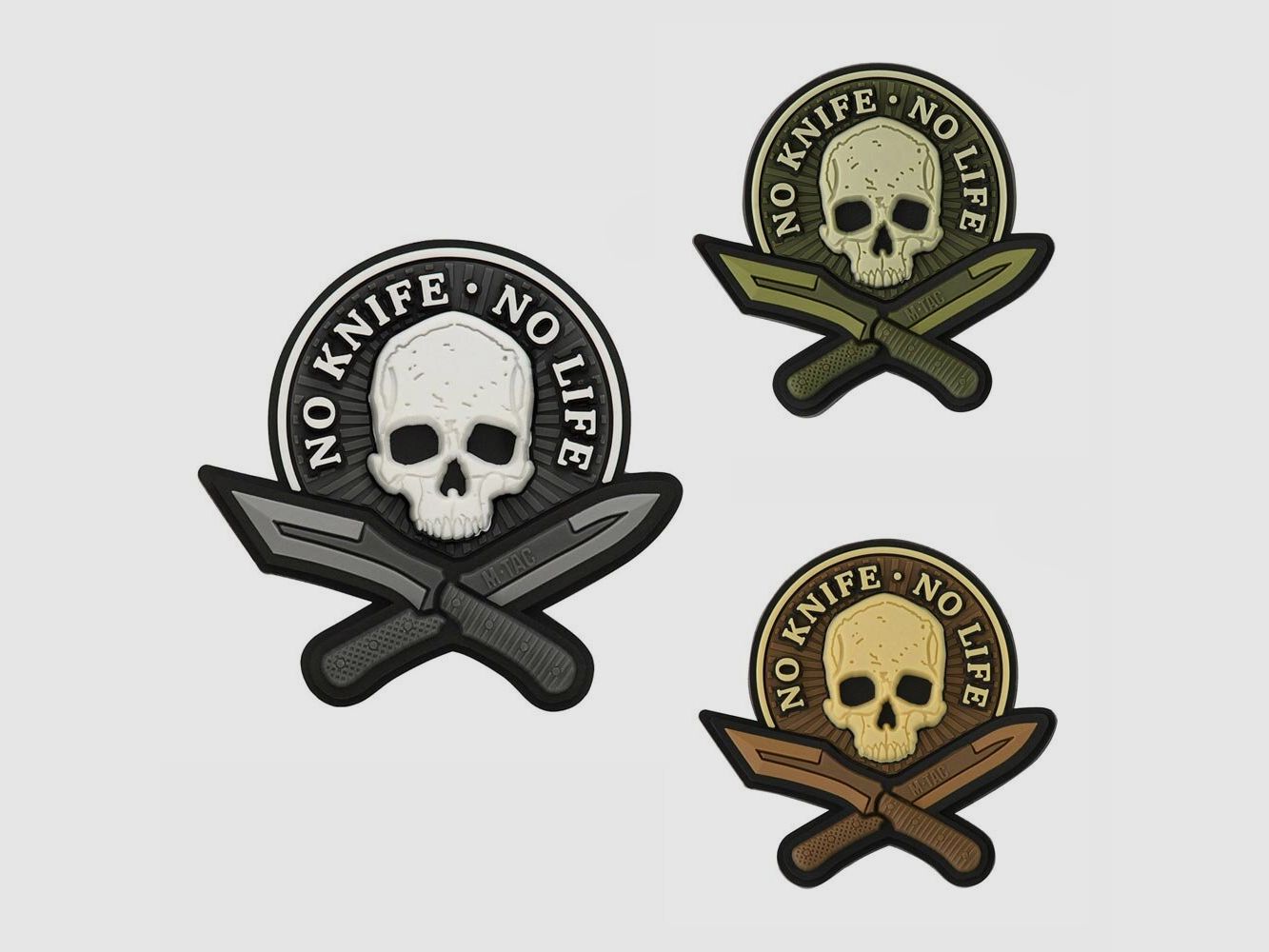 M-Tac 3D PVC Patch No Knife No Life