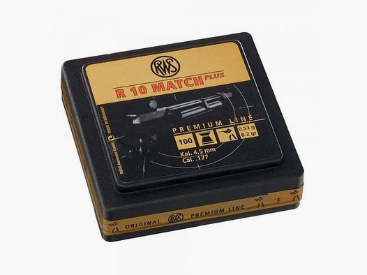 RWS R10 MATCH PLUS PREMIUM DIABOLOS - 4,5MM - 100 STÜCK