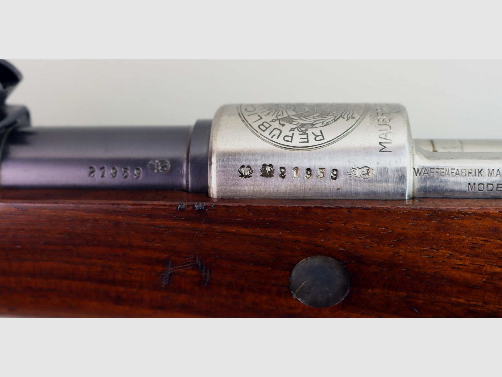 Karabin Mauser mod. 1909 Peru kal. 7,65×53 numer seryjny 21939, zdjęcie 4 z 15