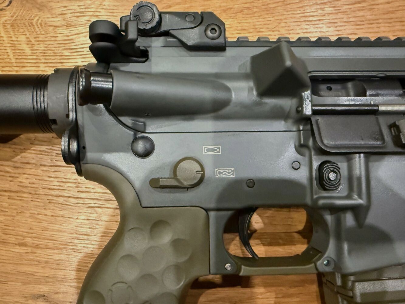Oberland Arms OA-15 PR M5 Ceracote battleship grey / oliv