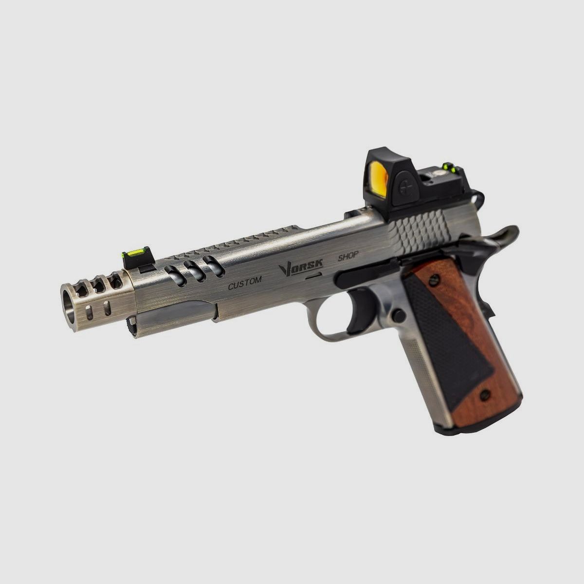 REPLIK GBB GAS VORSK CS DEFENDER PRO MEU ALUMINIUM BROSSÉ 1,0J + BDS, Bild 1 von 4