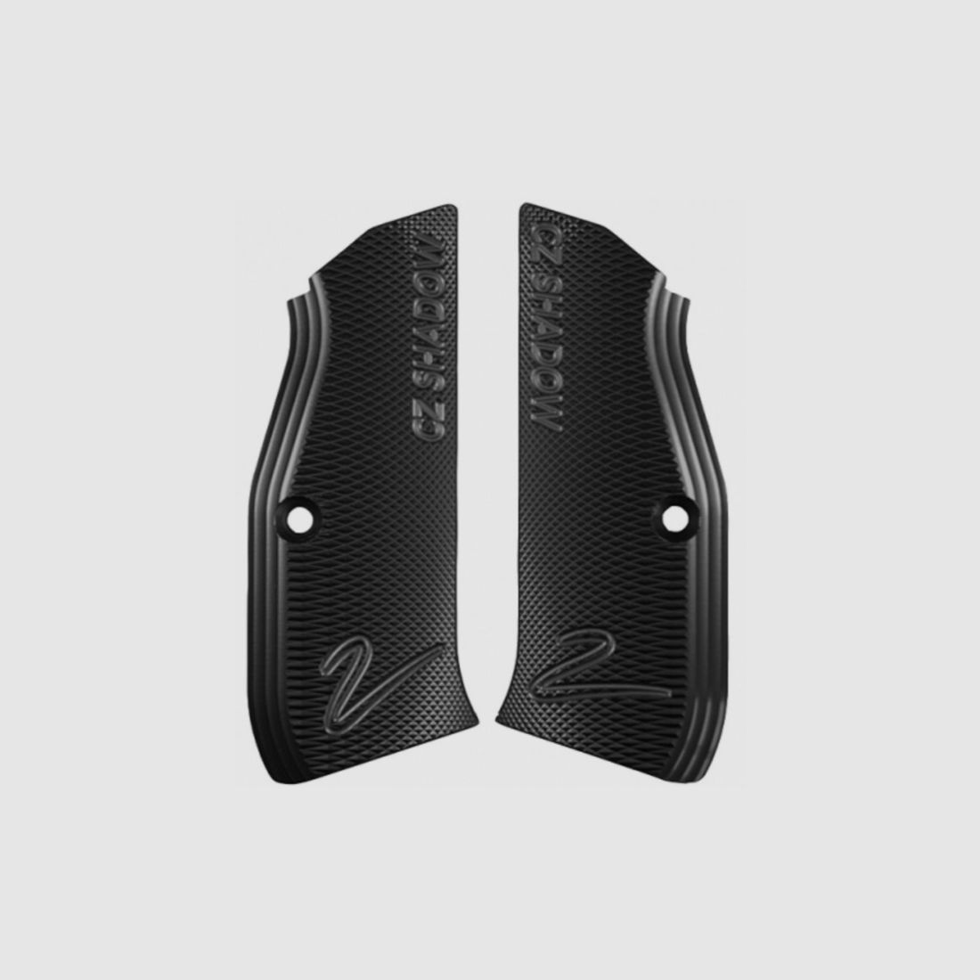 CZ ALU GRIP SCALES SHADOW 2 Nero