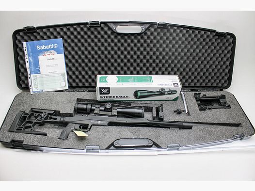 Rep. carabine Mercury STR Sport FC noire cal. .308 Win avec Vortex 5-25x56 et .308Win