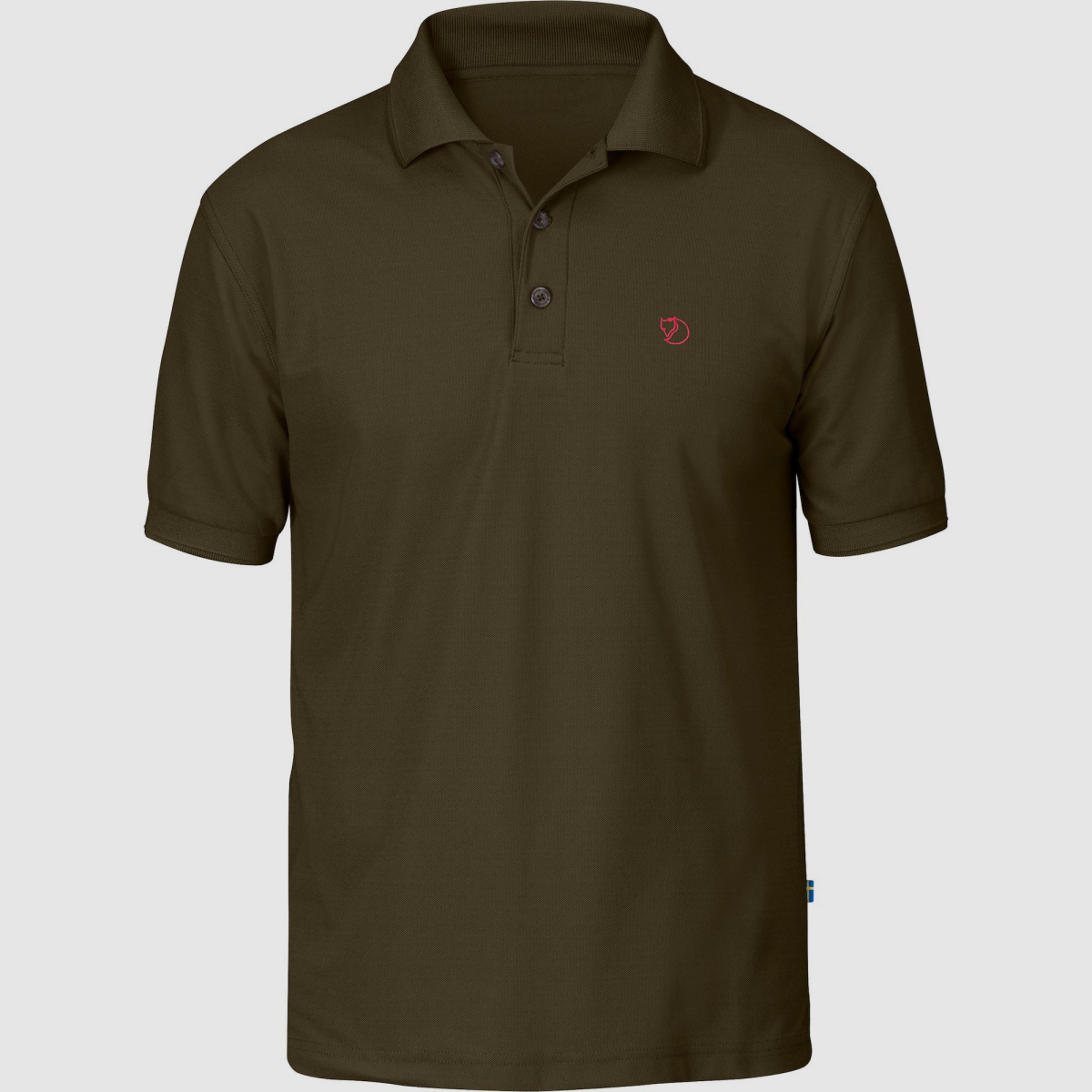 FJÄLLRÄVEN Crowley Pique Shirt M Dark Olive