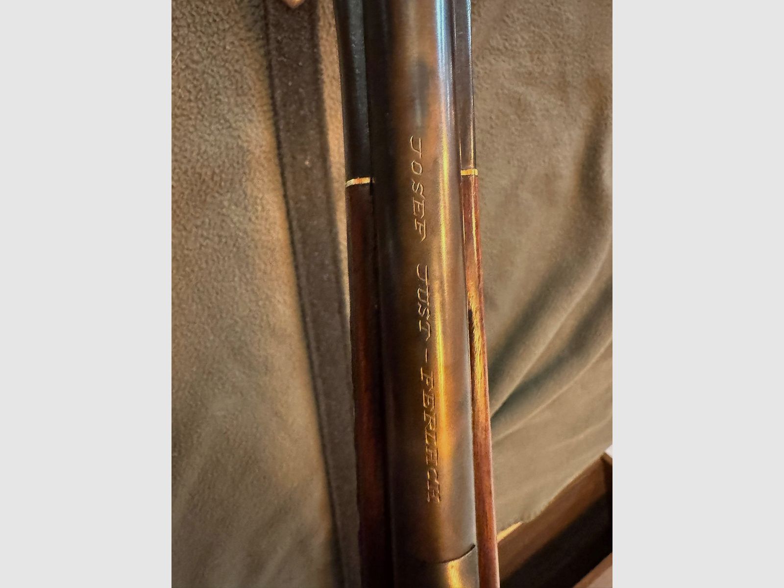 Josef Just Ferlach rifle .375 Holland & Holland