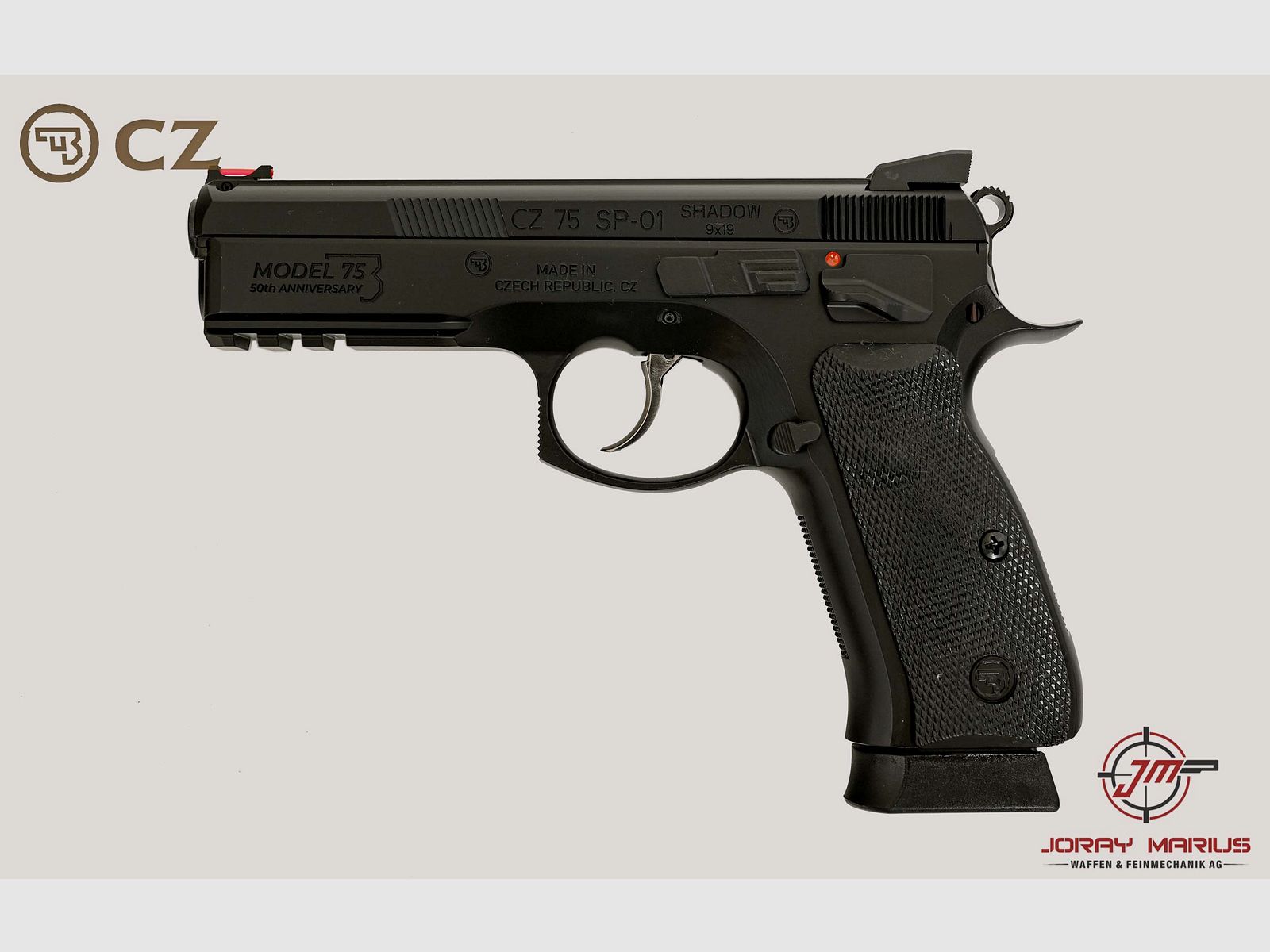 CZ 75 SP-01 Shadow 50th Anniversary Edition 9mm Para, immagine 2 di 3