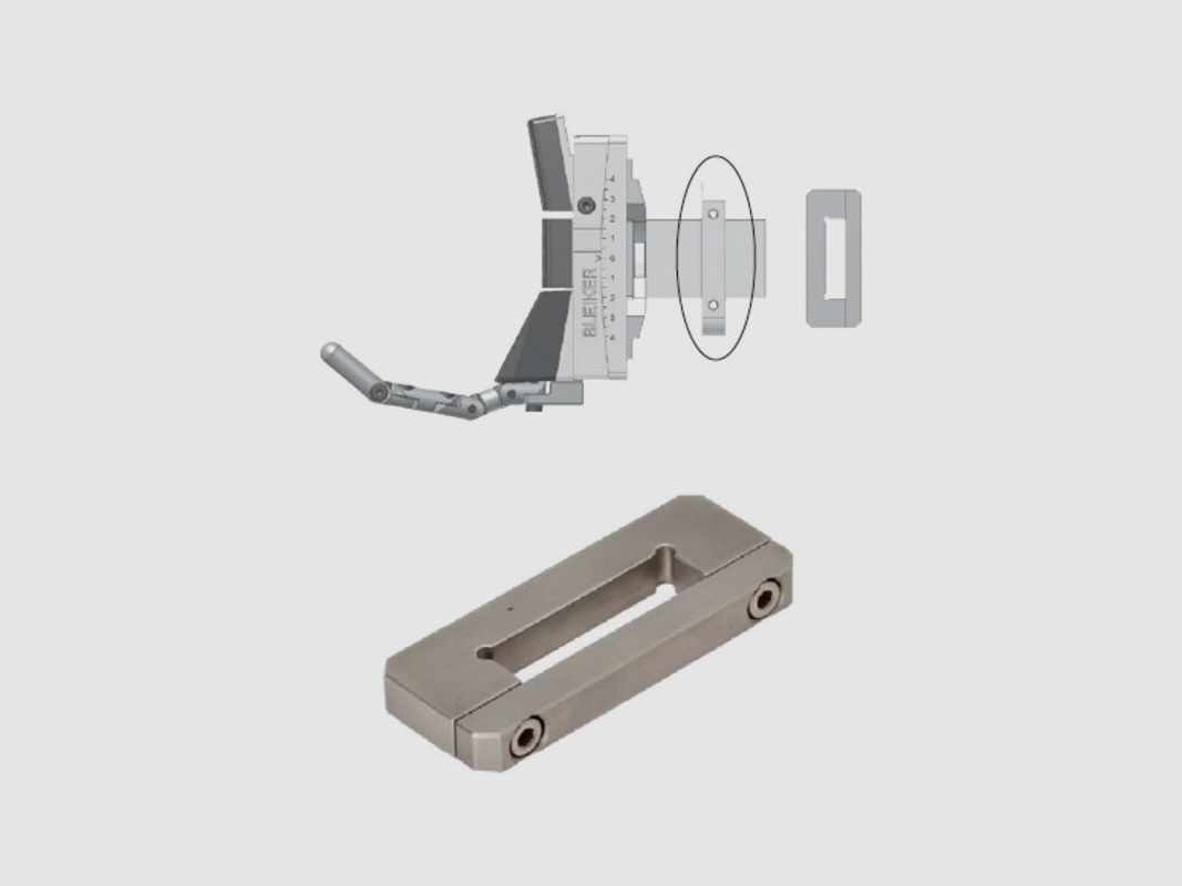 Bleiker Auslegergewicht 100 g