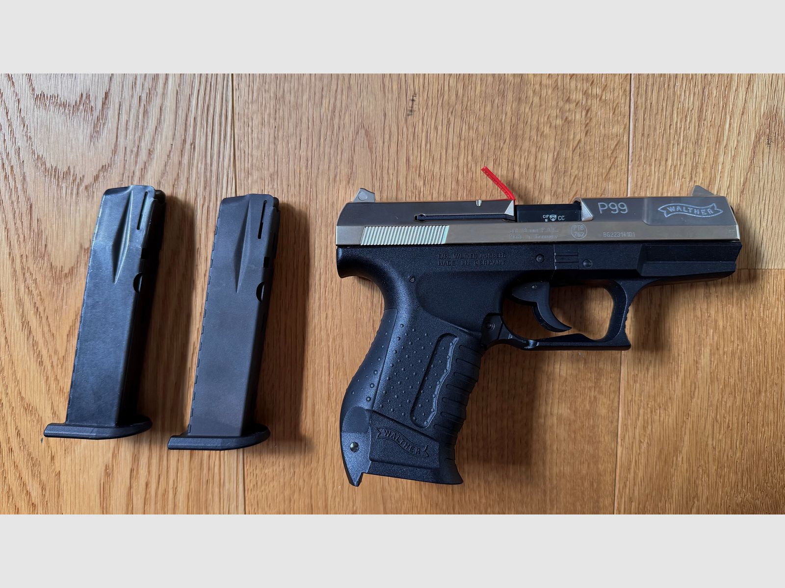 Umarex Walther P99 SRS Pistole im Kaliber 9 mm P.A.K. - Ungeschossen