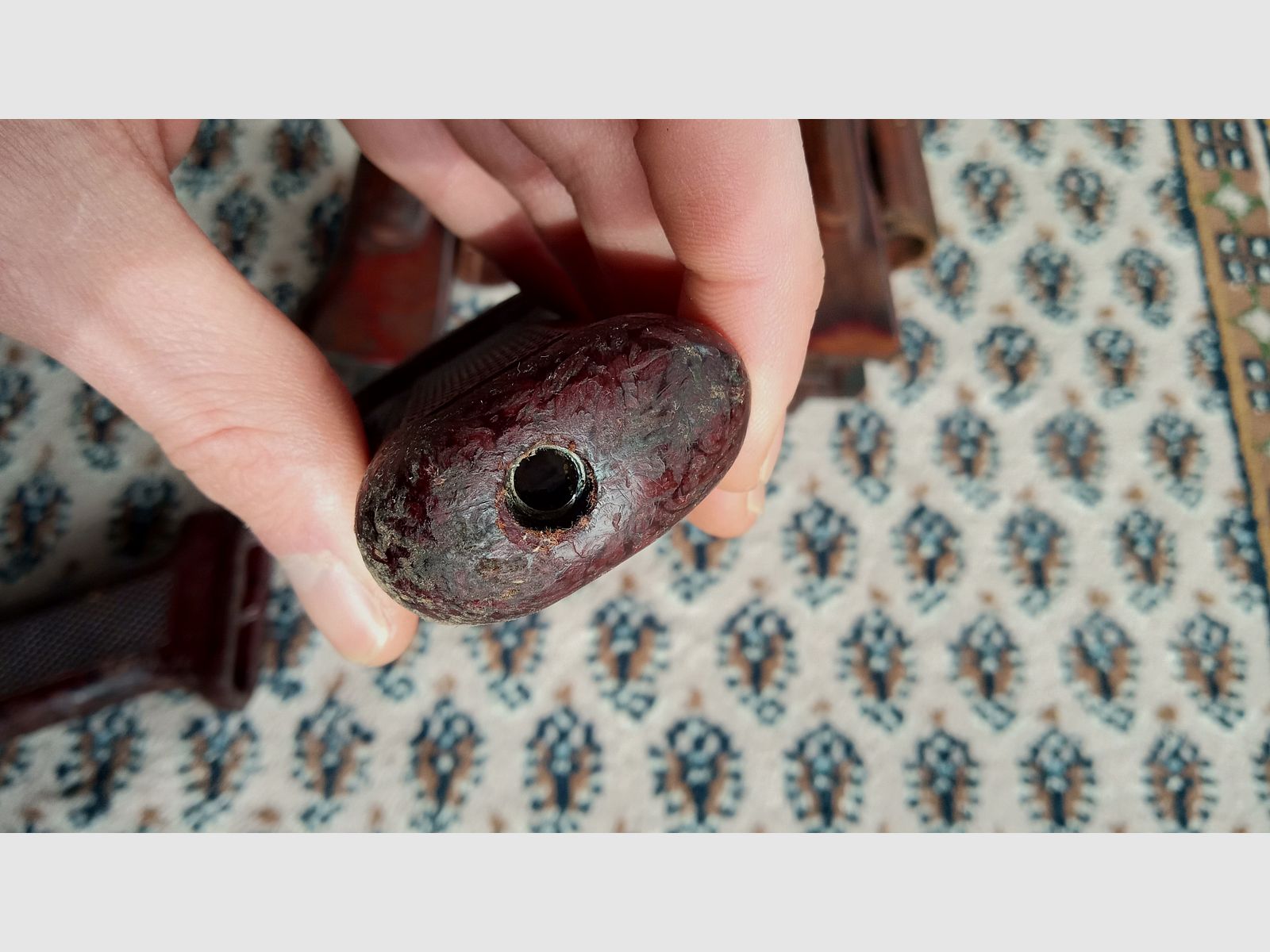 2 Sets Original Anbauteile inkl. Holz Laminat Handschutz und Bakelit Griff / AKM und AK74 