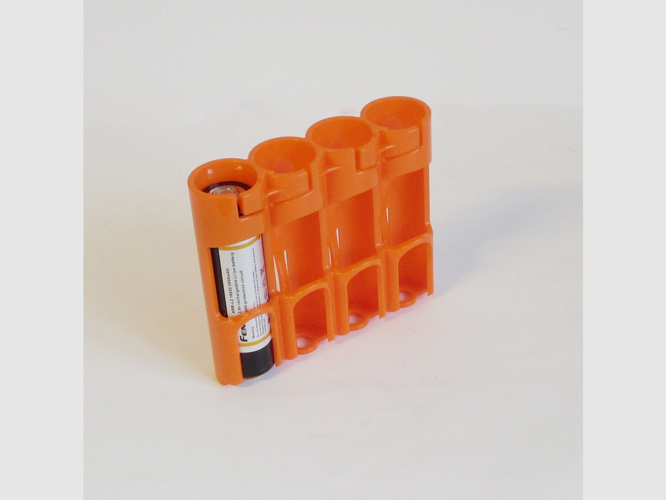 Storacell Battery Caddy - Orange - 18650