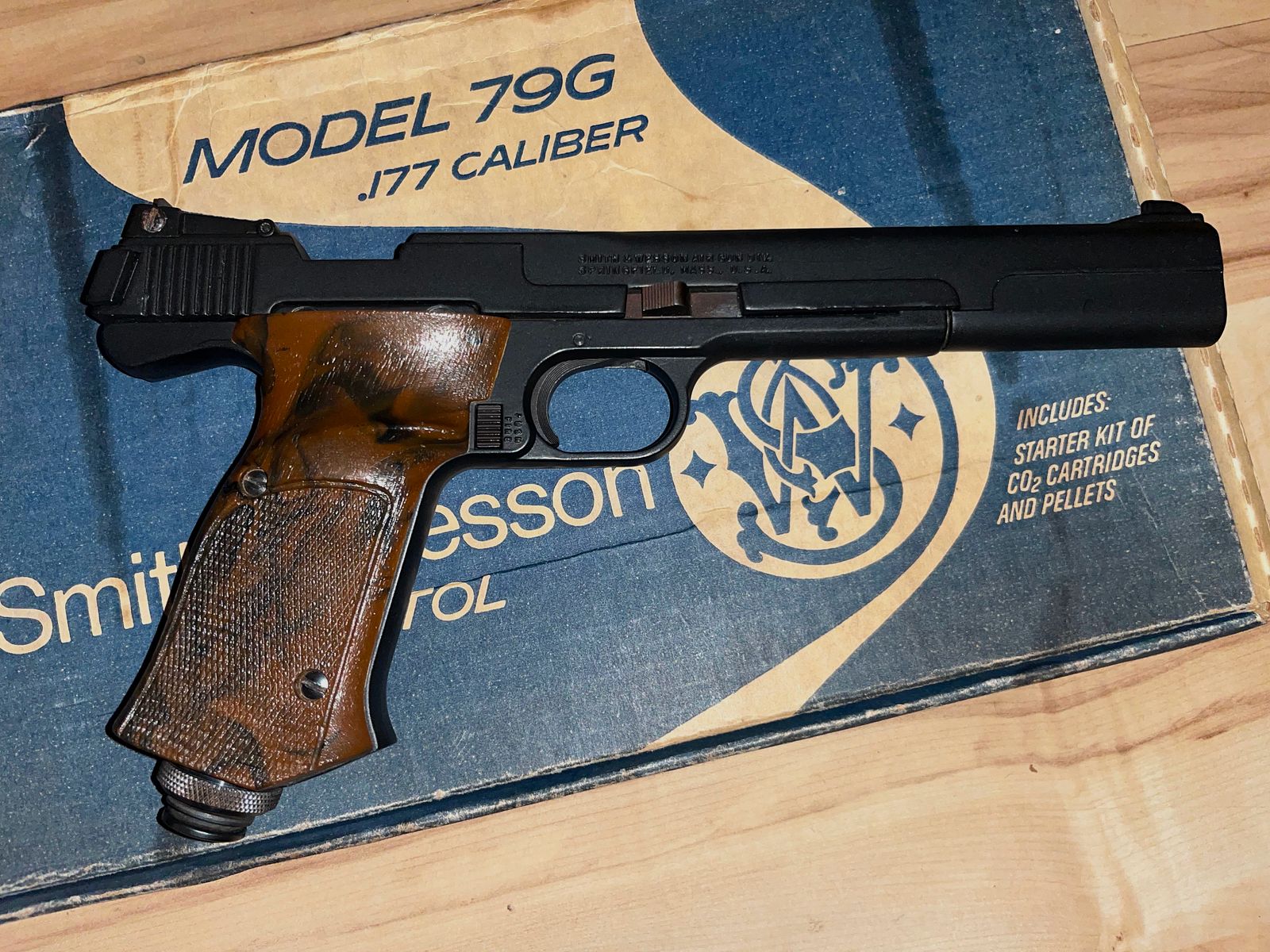 Smith and Wesson model 79g .177 caliber VHB