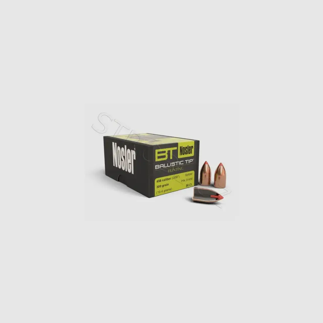 Geschosse Nosler Ballistic Tip Hunting cal .458, dia .458, 300grs, Bild 1 von 2