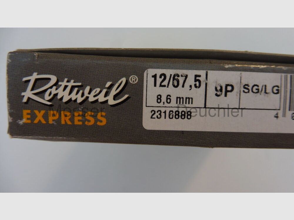 Ruag Rottweil Express Postenschrot różne rozmiary