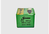 OGIVA SIERRA 8MM(323″) 200GR. HPBT MATCH