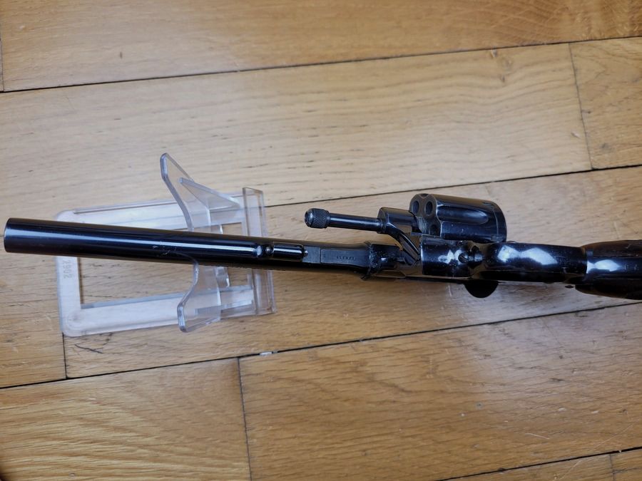Peu courant revolver Smith&Wesson 22/32 Heavy Frame Target – Bekeart Model – 22LR – vers 1928 – État Top !, image 17 sur 22