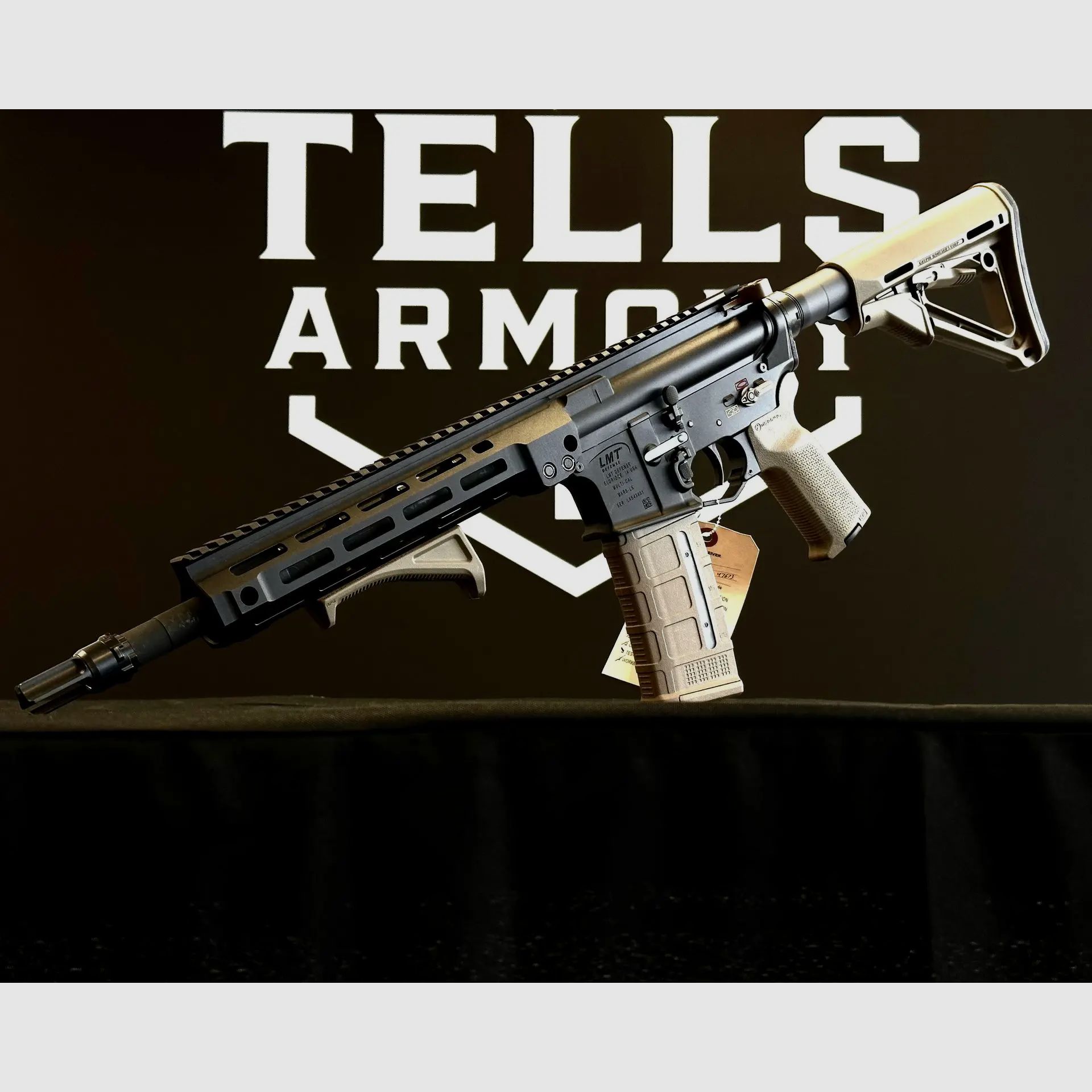 LMT DEFENSE MLC 5.56 MARS 11.5", BASEL Reference Rifle - Black, immagine 4 di 5