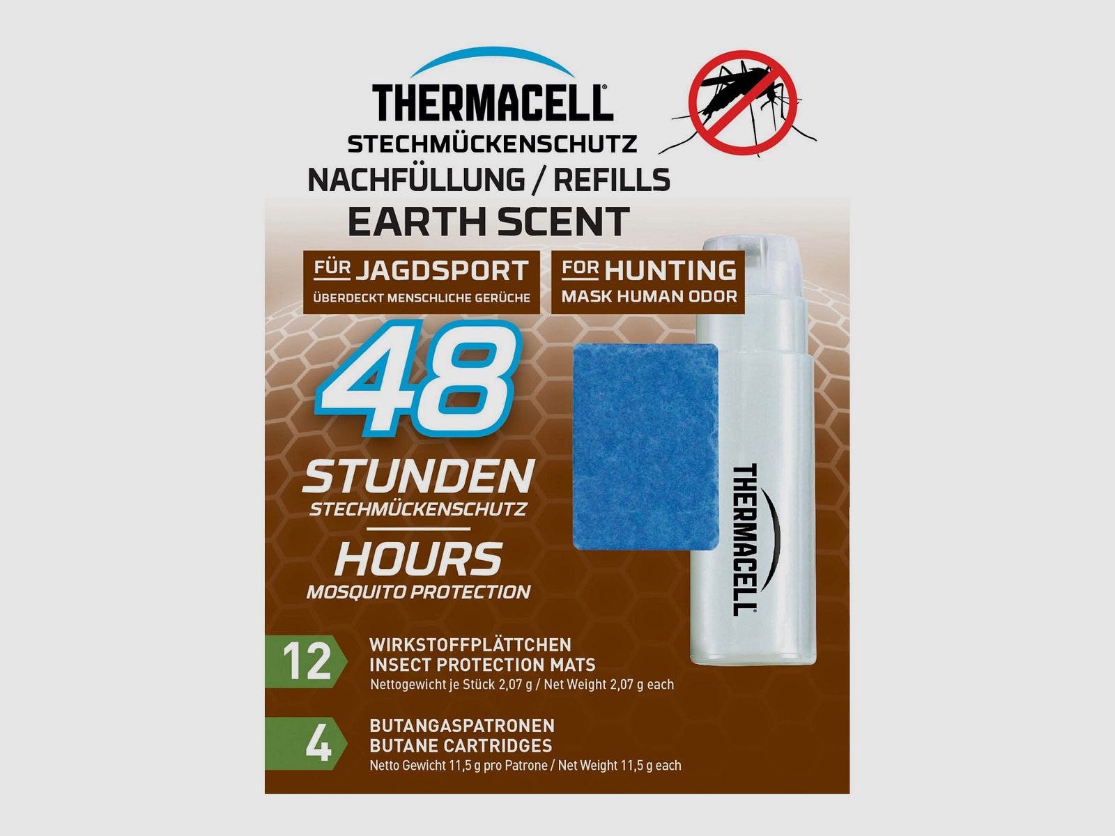 Thermacell E-4 Nachfüllset Jagd 48 Stunden