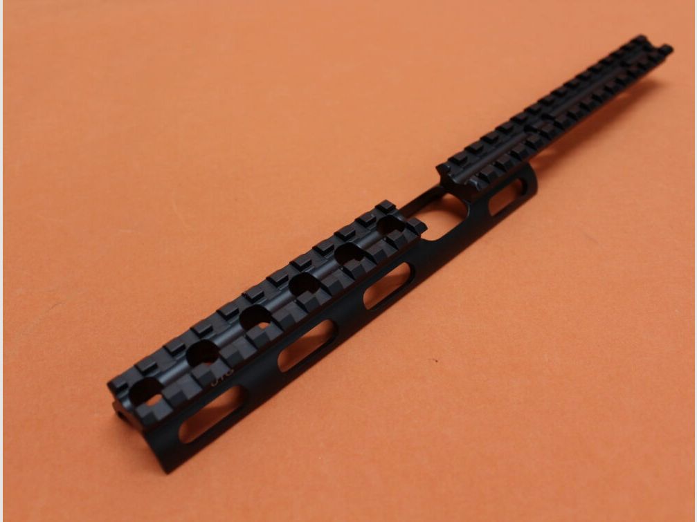 UTG - Leapers Ruger 10/22: Tactical Scout Rail UTG (MNT-R22SS26) Alu Black/ Picatinnyprofil-Montageschiene BL=298mm, Bild 4 von 6