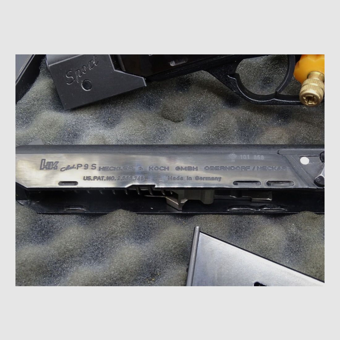 Heckler & Koch HK Mod P9S + P9S Sport Wechselsystem Kaliber 9mm Luger P9S Sport
