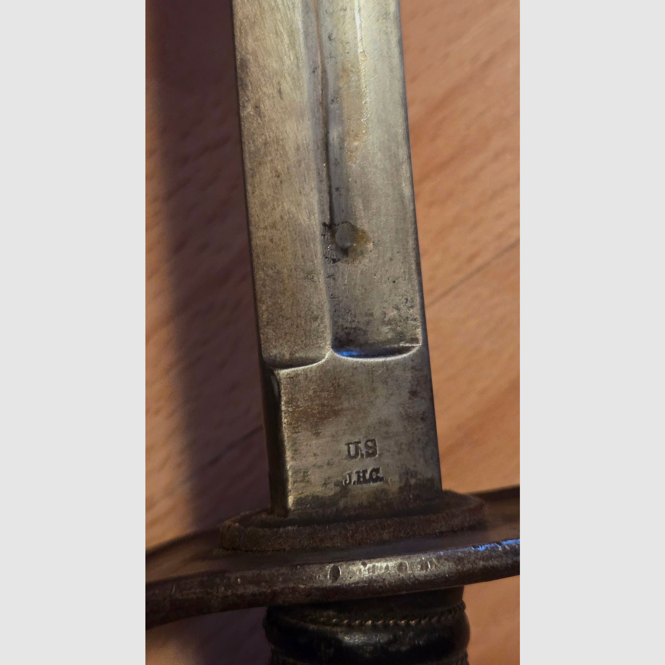 U.S. Kavalleriesäbel M1906 estremamente raro! Coltello baionetta militaria