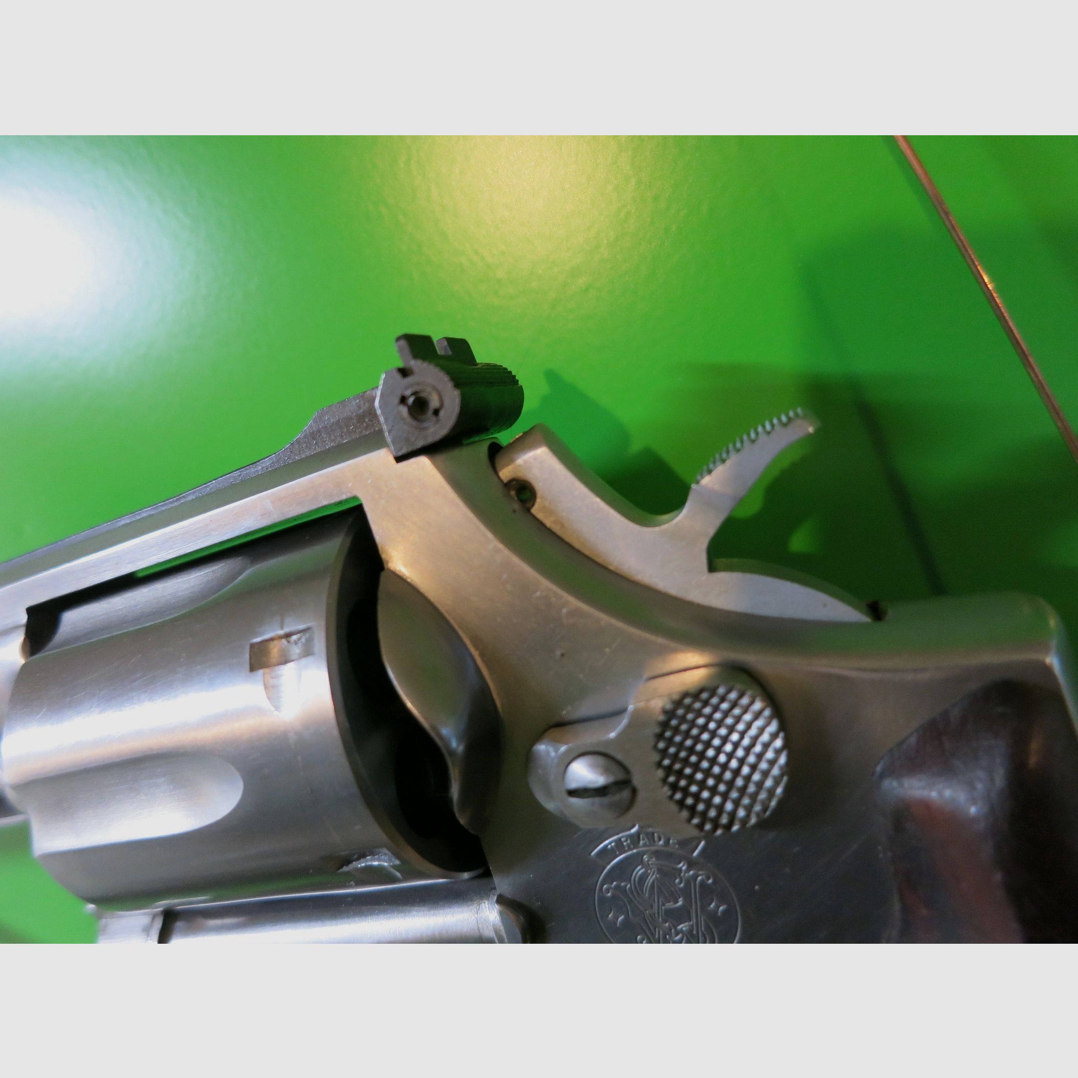 Revolver, SMITH&WESSON, Mod. 686 , .357 Magnum, 6" Lauf,  Edelstahl-Version (stainless)   #15-