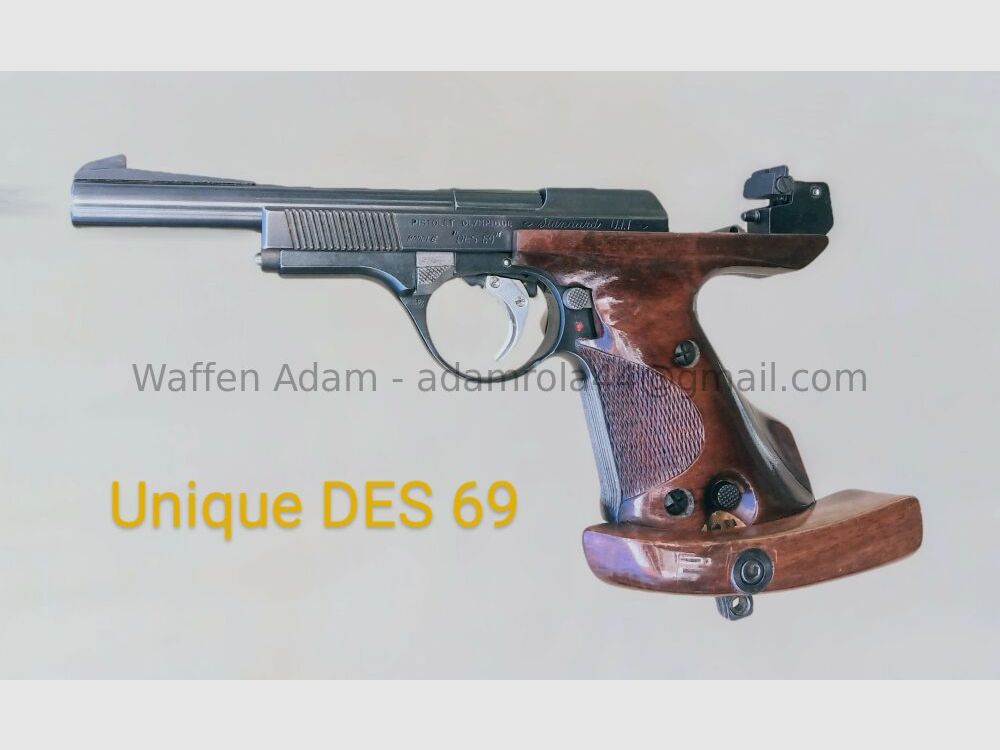 Unique D.E.S 69 sport pistol