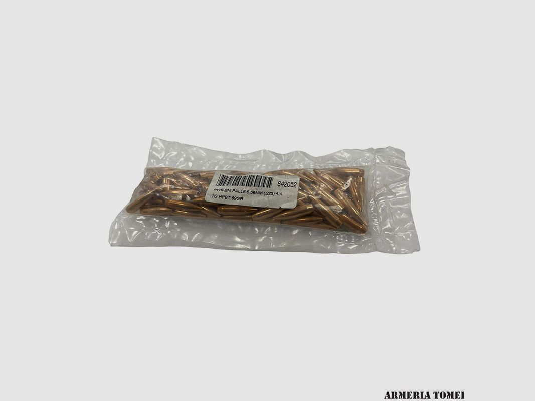 Herlaadkogels – RWS – SM 5.56MM (.223) 4.47G HPBT 69GR (100 stuks), afbeelding 2 van 2