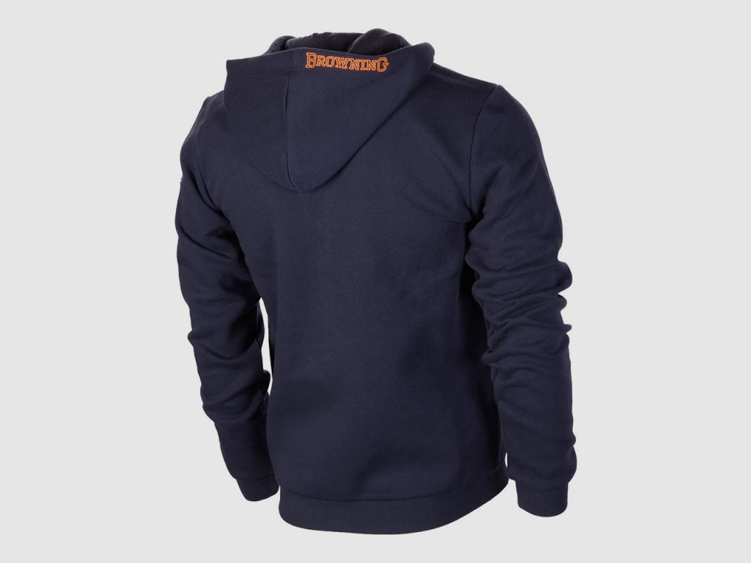 BROWNING SNAPSHOT ZIP BLUE Kapuzenpullover, Bild 2 von 4