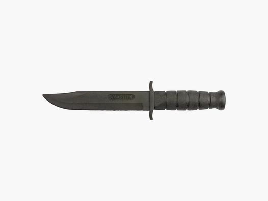 Rothco Trainingsmesser Leather Neck-Semper Fi schwarz