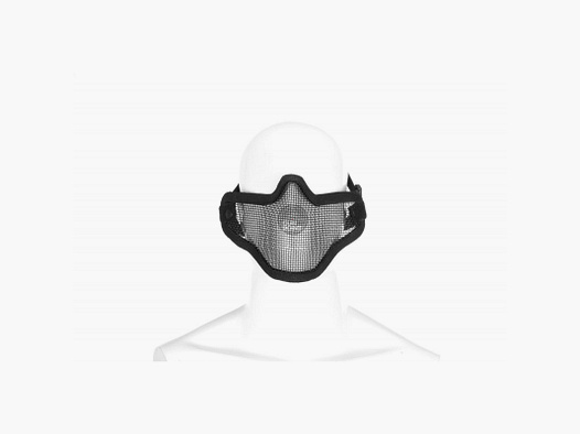 Invader Gear Steel Half Face Mask-Schwarz