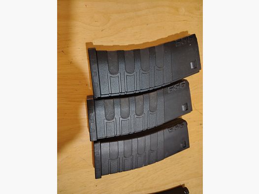 3x G&G M4 / M16 Mid-Cap Magazine – 120 disparos – ¡Estado impecable!