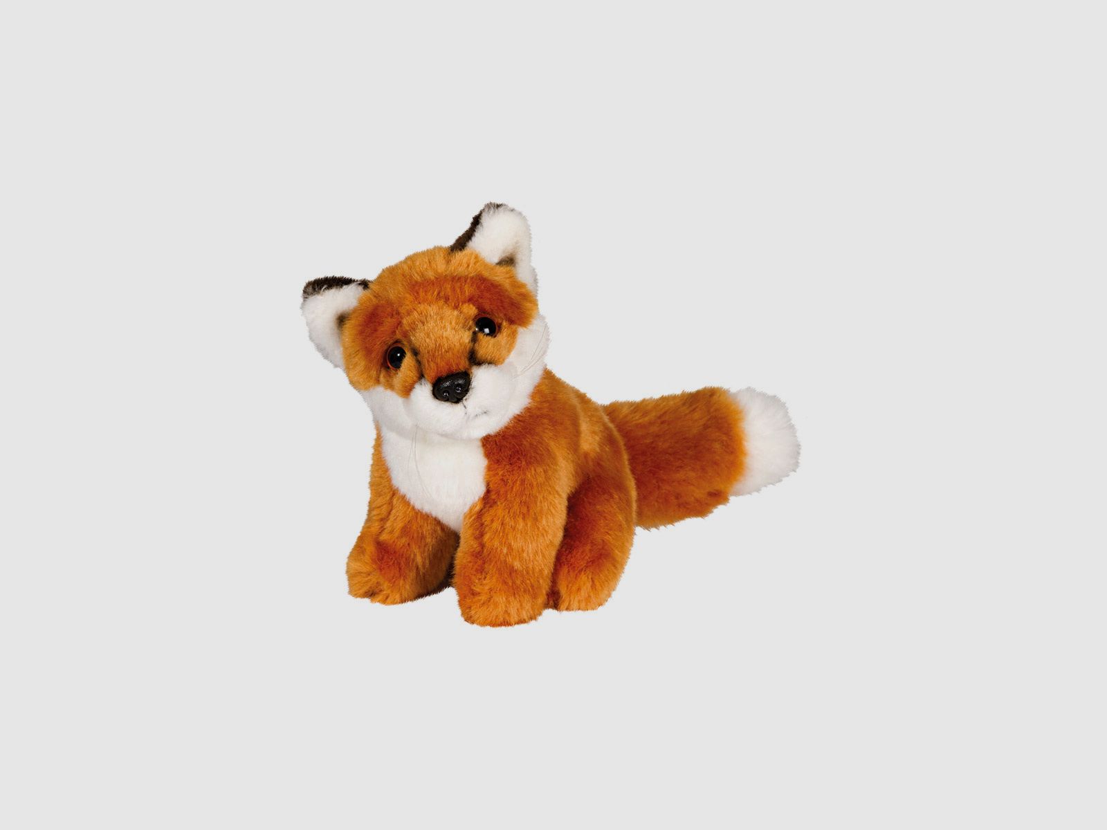 Plüschtier sitzender Fuchs