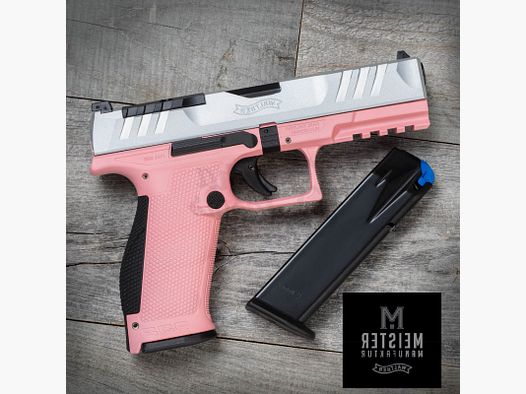 Walther Pistole PDP F-Series 4″ Stainless Bright Pink – 9 mm Para