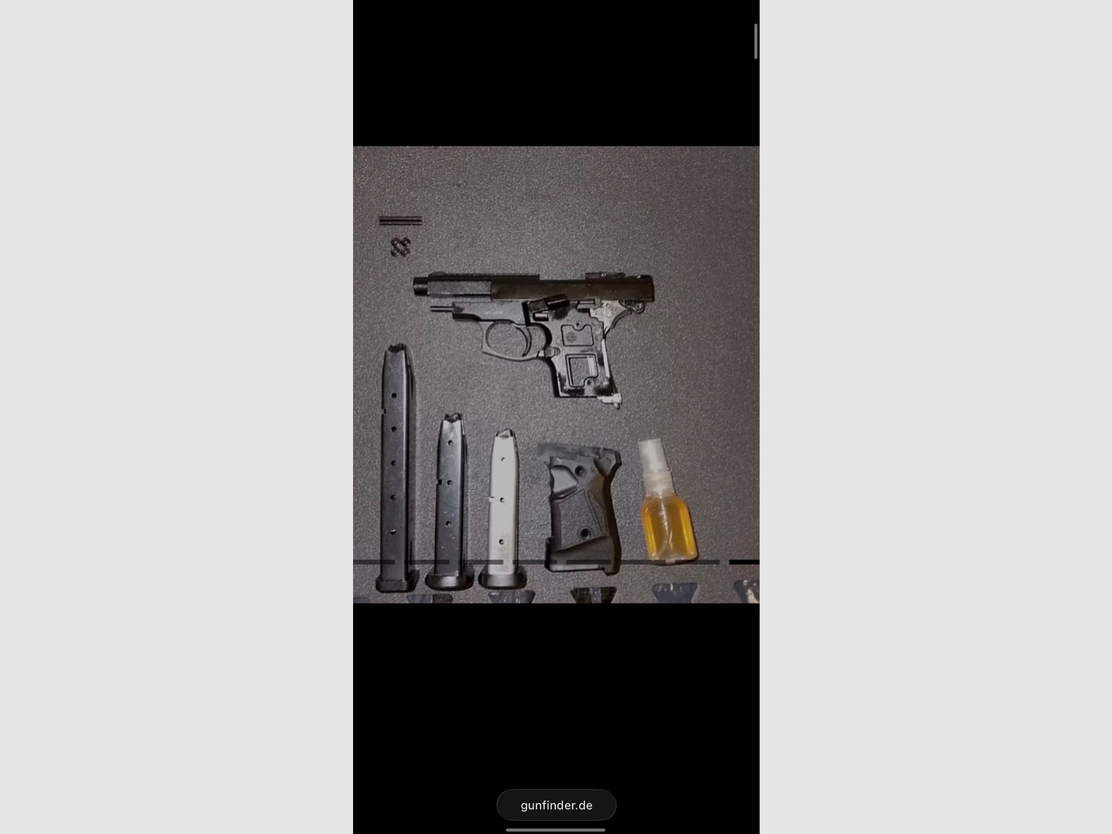 VK Zoraki 925 + Zoraki 914 Umrüst Kit Schwarz PTB 1005