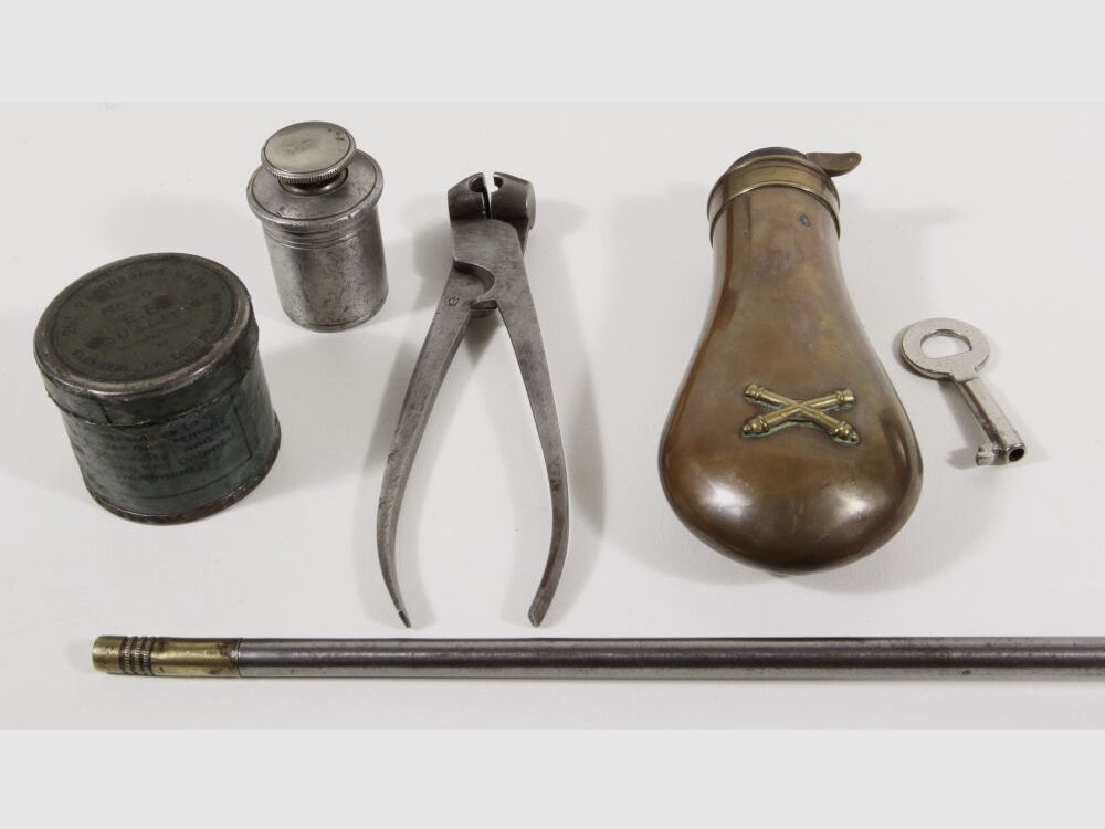 Originele percussie revolver R. Jones Liverpool in de doos Artikel 15856