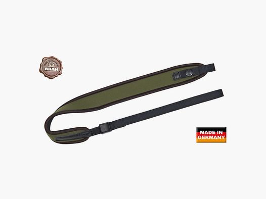 AKAH Neopreen Geweerband met BLITZ Riempunt