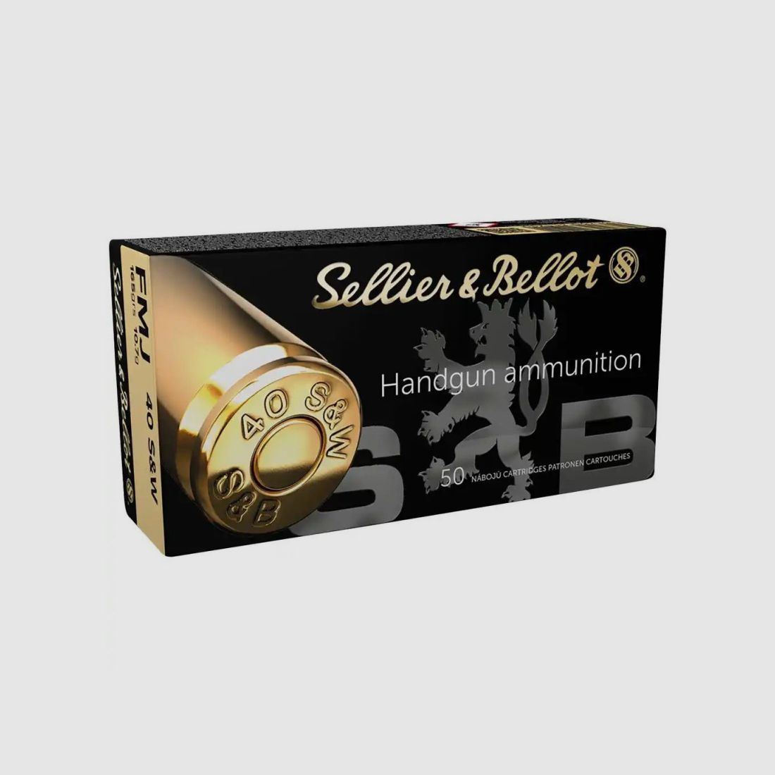 S&B .40 S&W 10.7 g 165 gr FMJ, Bild 1 von 2
