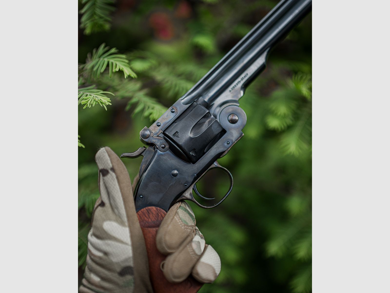 Uberti S&W Modell 3 Schofield 2. Mod. 1875 7 Zoll in .38 Special, wie neu, Smith&Wesson Revolver