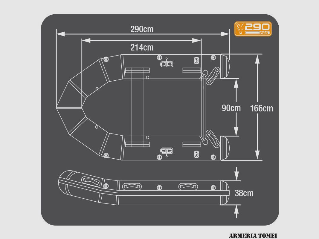 FOX – 290 INFLATABLE BOAT, image 3 of 10